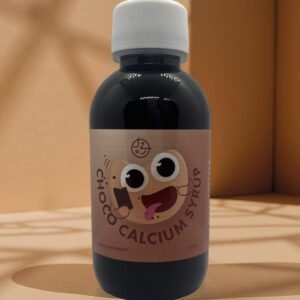 Сироп за деца с калций и вкус на шоколад